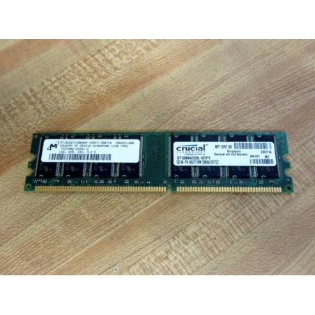 MicronCrucial MT16VDDT12864AY-335F2 Module CT12864Z335.16TFY - Used