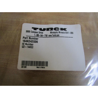 Turck 164K242G06 Cable Assembly U2-14453