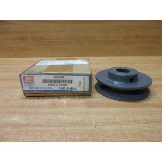 TB Wood's BK3478 Sheave BK34HB35 78
