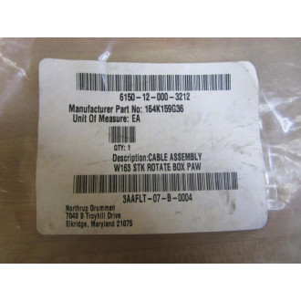 Turck 164K159G36 Flexlife-20 Cable Assembly W163