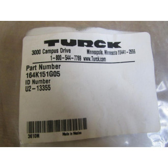 Turck 164K151G05 Cable Assembly U-13355