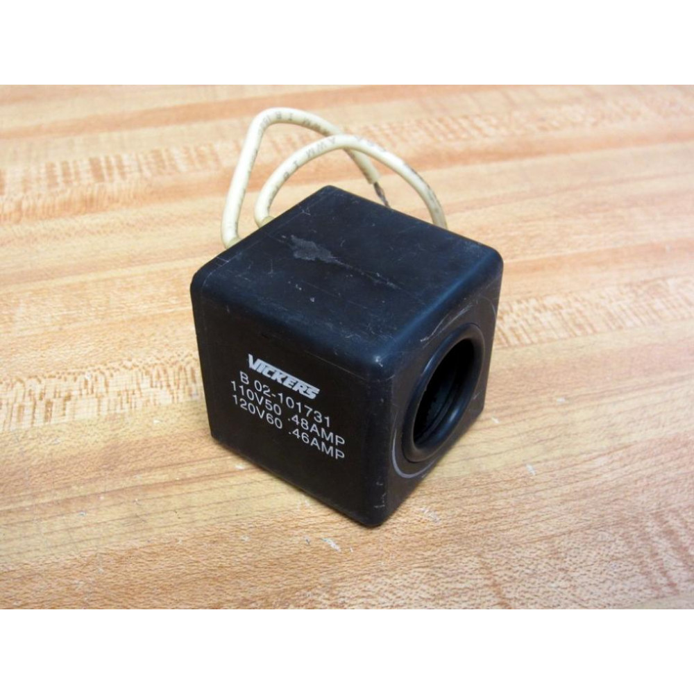 Vickers 02-101731 Valve Coil B02-101731 - Used Vickers 02-101731 Valve Coil B02-101731 - Used