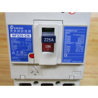 Shihlin NF225-CN 225A Circuit Breaker NF225CN - Used