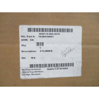 Northrop Grumman 163K016H01 Cylinder