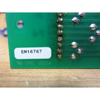 EM16767 Circuit BoardElectronics Assy - Used