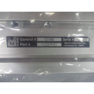 Macron 11237F01 Linear Rail Actuator
