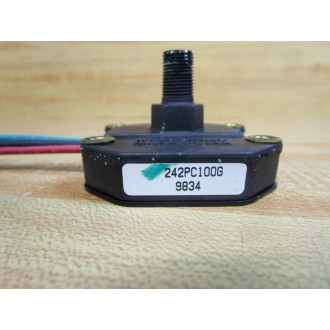 MicroSwitch 242PC100G Honeywell Pressure Sensor - Used