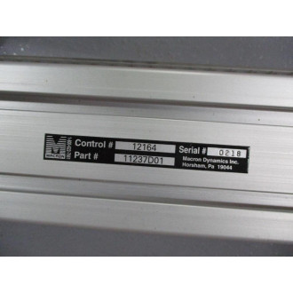 Macron 11237D01 Linear Rail Actuator - New No Box