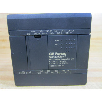 Fanuc IC200UEX626-B GE VersaMax Micro Analog Expansion Unit - Used