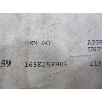 Habasit ETBH6034 Timing Belting 165K258H06 (Pack of 2)