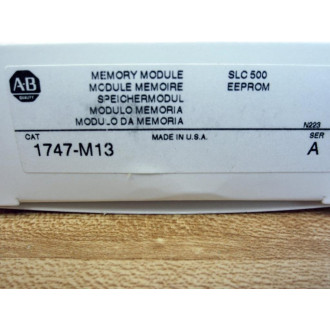 Allen Bradley 1747-M13 EEPROM Module 1747M13 Ser.A