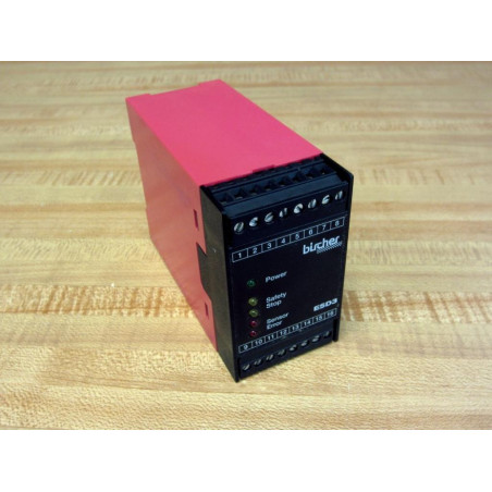 Bircher ESD3-06 Safety Controller 24VACDC ESD306 - Used