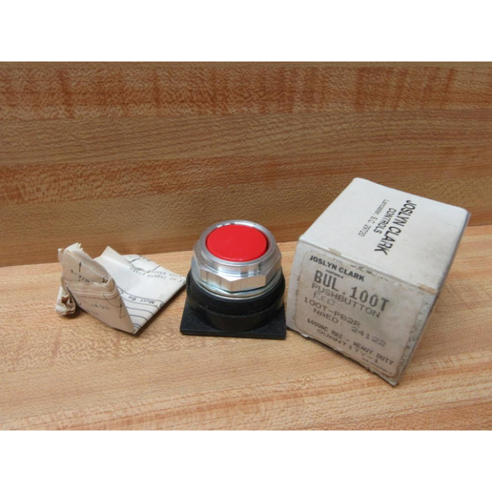 Joslyn Clark 100T-PB2R Sylvania Push Button 100TPB2R 24122
