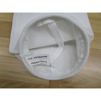 AJR Filtration PES50P1SH-12 Liquid Filter Bag PES50P1SH12 (Pack of 49)