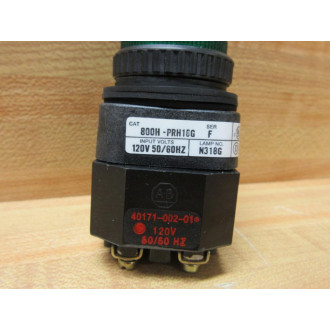 Allen Bradley 800H-PRH16G Pilot Light Assy 800HPRH16G 40171-002-01 - New No Box