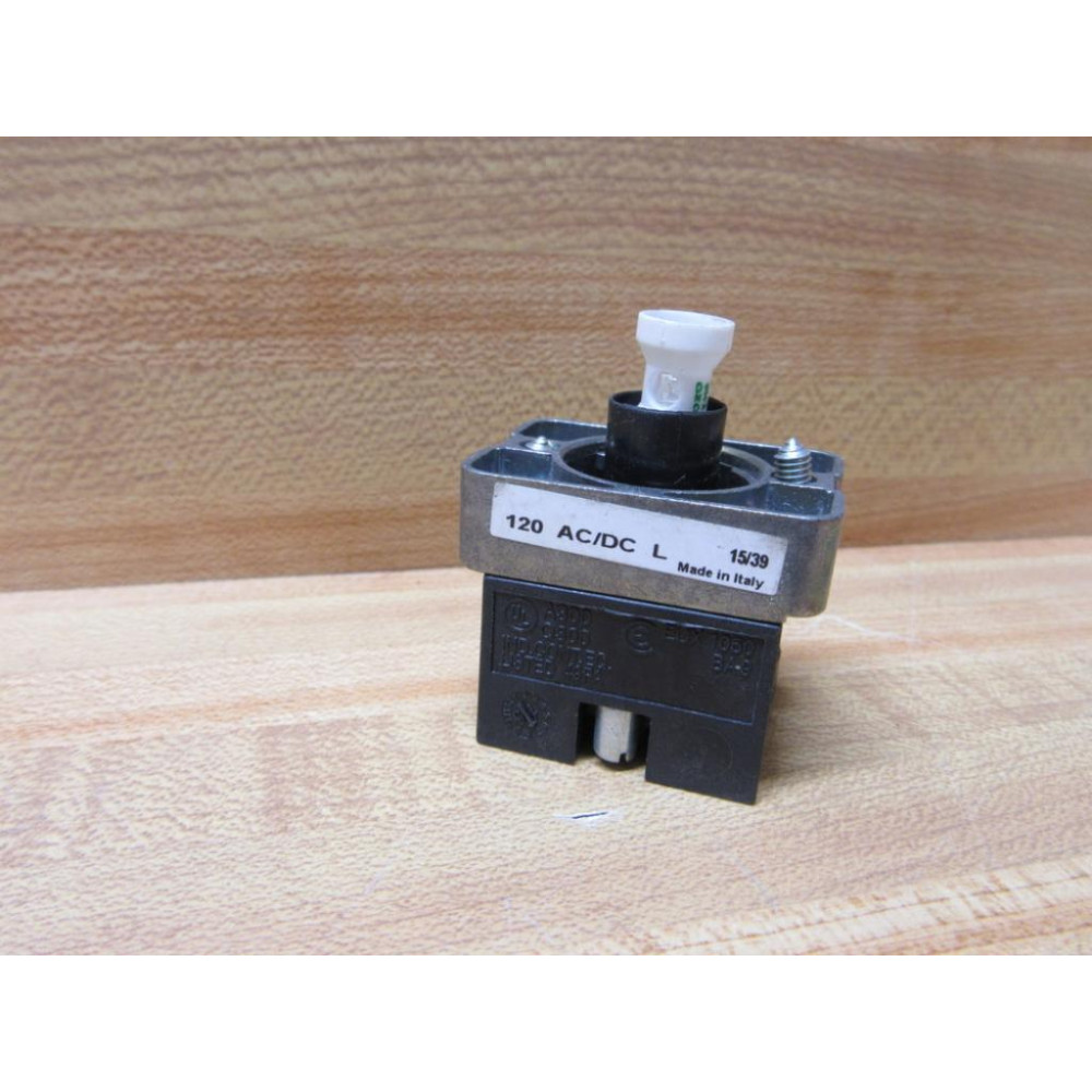 Automation Direct ECX-1050 BA9 Lamp Holder WGreen LED Bulb, Mount - New No Box