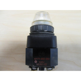 Allen Bradley 800H-PR16 Pilot Light 800H-PR16C Clear - Used