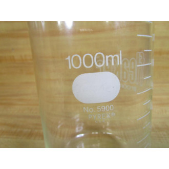 Corning 5900 Pyrex Fleaker WLid - New No Box