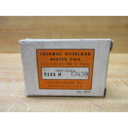 Cutler Hammer H1343 Eaton Heater Element 9586 H (Pack of 2)