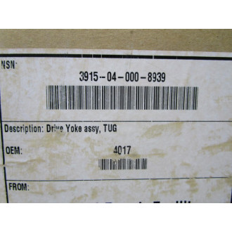 Generic 4017 Drive Yoke Assembly, Tug 502-70207-00 - Refurbished