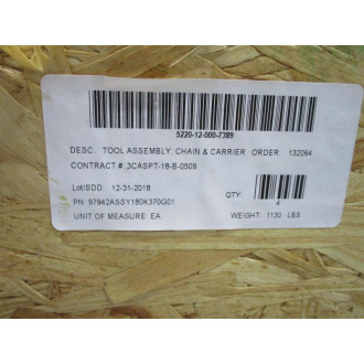 97942ASSY180K370G01 Chain & Carrier Tool Assembly