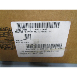 Lockheed Martin 278A531-1 Rail, Altered 502-3217100