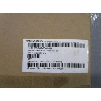 Siemens Dematic 502-37427-01 Shingler Inside Cover 5023742701