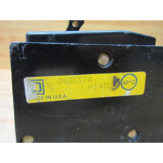 Square D QOB370 70A Circuit Breaker - Used