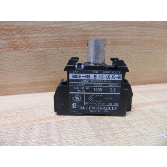 Allen Bradley 800E-R5 Pilot Light Module 800ER5 - Used