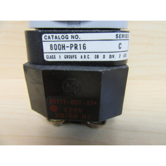 Allen Bradley 800H-PR16W Illuminated Push Button - Used