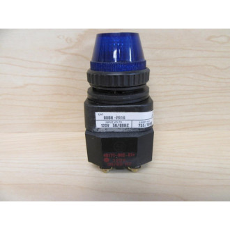 Allen Bradley 800H-PR16 Pilot Light 800H-PR16B Blue - Used