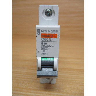 Merlin Gerin 23614 Schneider Breaker Square D MG23614 WO DIN Clip - Used