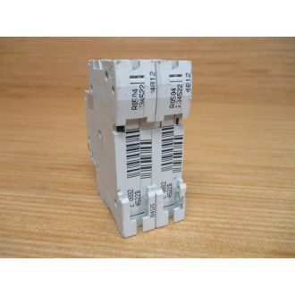 Schneider 24522 Square D 10A Breaker Merlin Gerin MG24522 WO DIN Clip - Used
