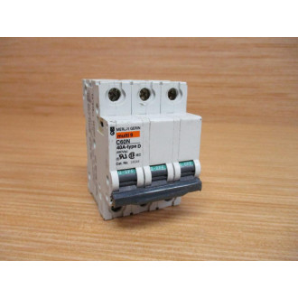 Schneider 24544 Square D Breaker 40A MG24544 Merlin Gerin WO DIN Clips - Used