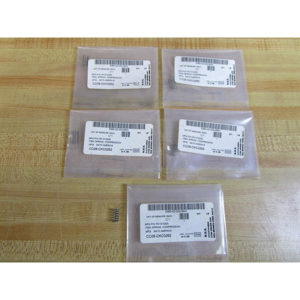 Sato PC1010200 Compression Spring (Pack of 5)
