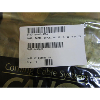 Corning Cable Systems 1208-2 MM50-TB2 Optical Cable 12082MM50TB2