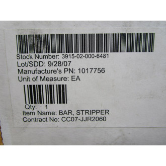 Generic 1017756 Stripper Bar