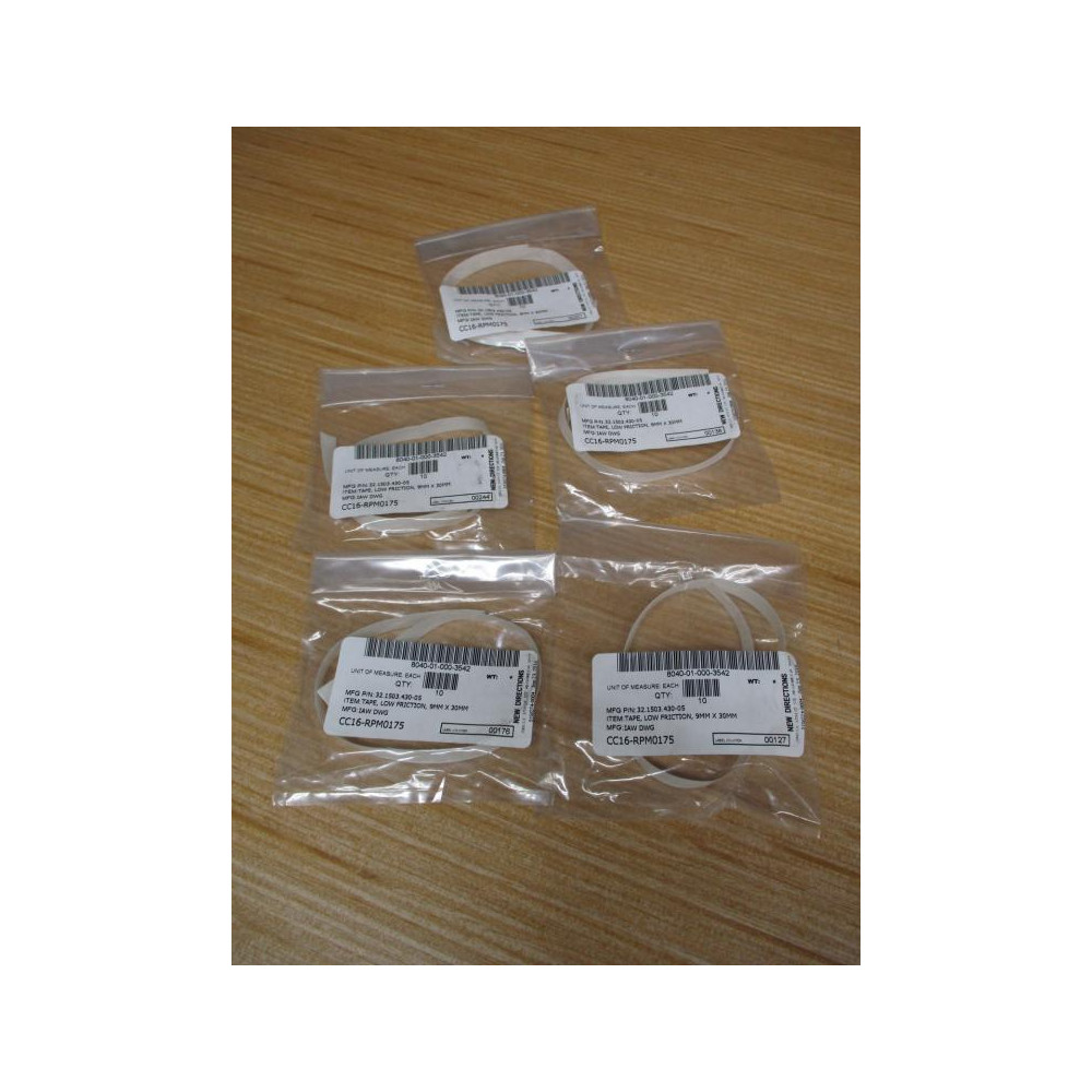 New Directions 32.1503.430-05 Low Friction Tape (Pack of 5)