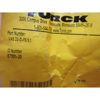 Turck VAS 22-D-FS 5.3 Connector E7101-20