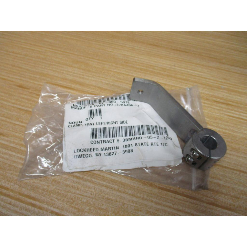 Lockheed Martin 278A406-1 Tray Clamp 278A4061