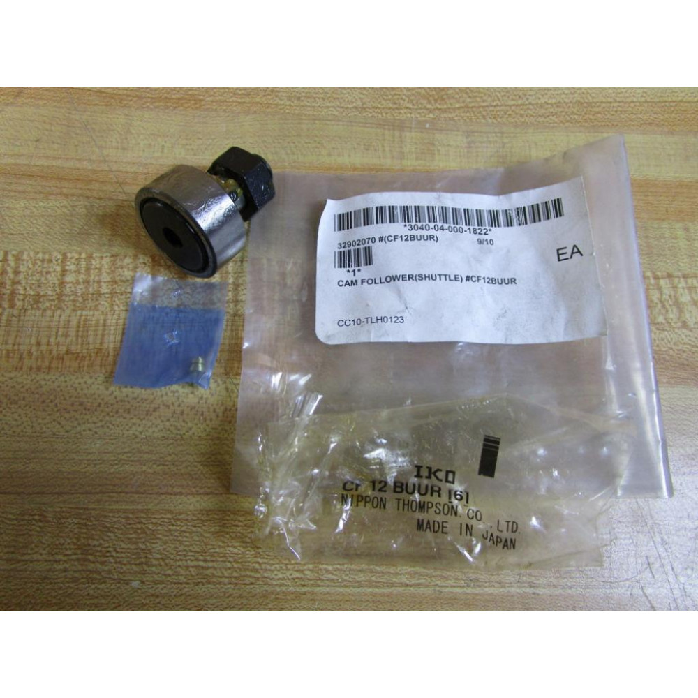 Nippon CF 12 BUUR IKO, Thompson Cam Follower CF12BUUR