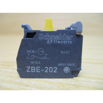 Schneider Electric ZBE-202 Telemecanique Contact Block ZBE202 (Pack of 2) - New No Box
