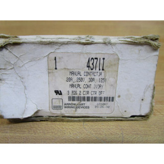 Arrow Hart 4371I Manual Contactor
