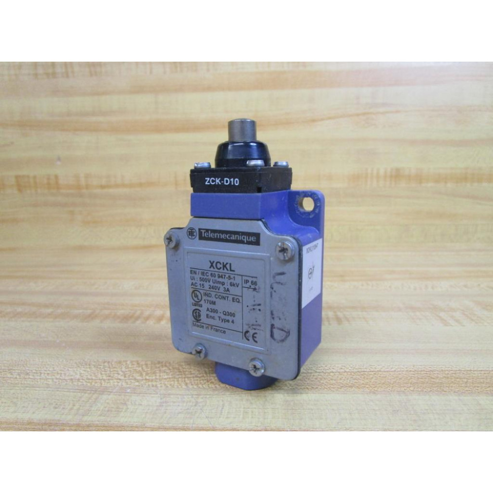Telemecanique XCKL Limit Switch WZCK-D10 - Used