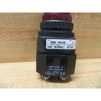 Allen Bradley 800H-PR416R Pilot Light 800HPR416R W800T-N326 - New No Box