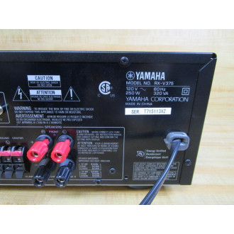 Yamaha RX-V375 AV Receiver RXV375 Tested - Used