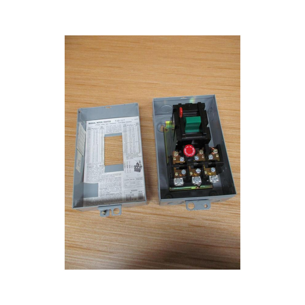 Cutler Hammer B100M1C Eaton Manual Motor Control W B100S1C - New No Box
