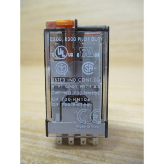 Allen Bradley 700-HC14A1-3-4-120V AC Relay 700HC14A1-3-4-120VAC