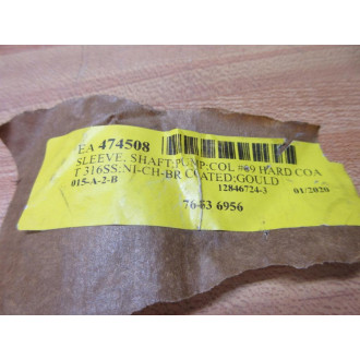 Goulds Pumps 76453-6956 Shaft Pump Sleeve GRM 44259 - New No Box