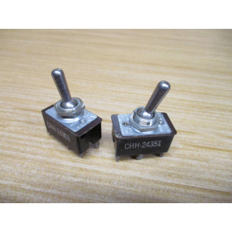 Arrow Hart CHH-24351 H&H Toggle Switch CHH24351 (Pack of 2) - Used